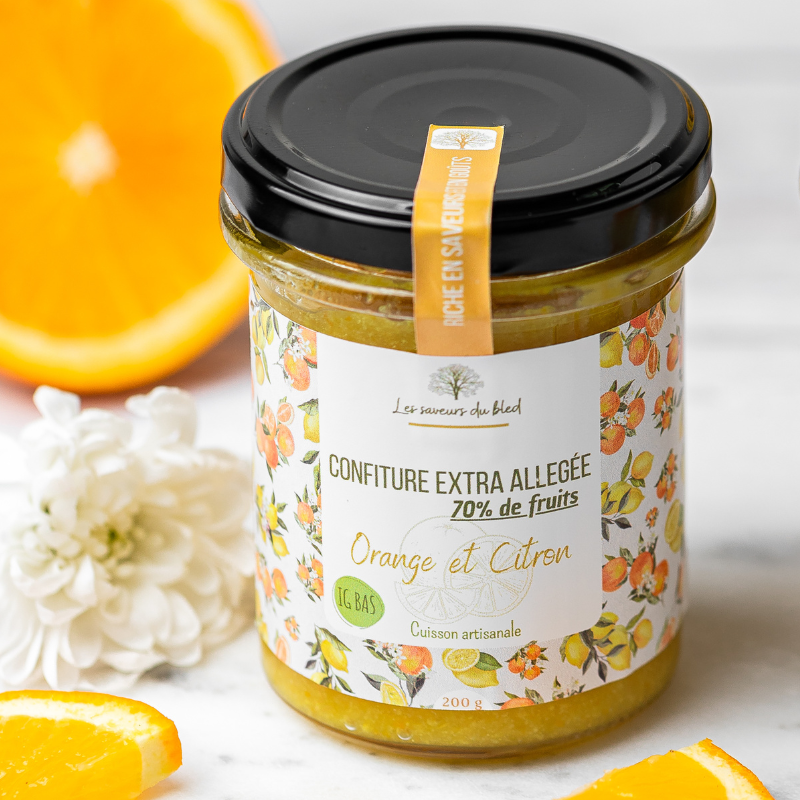 Confiture Allégée Orange & Citron