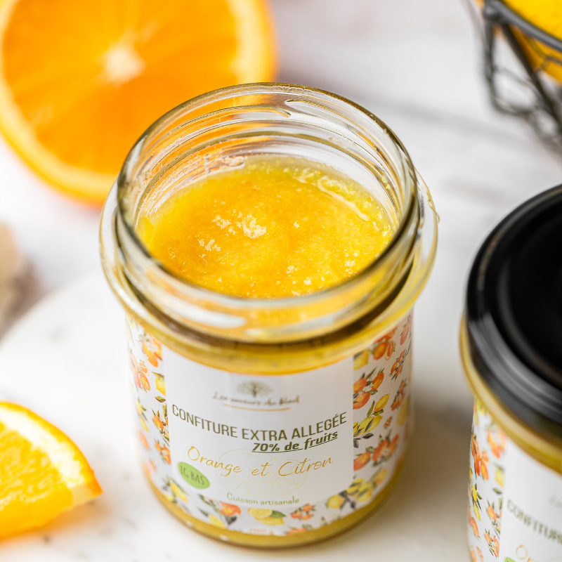 Confiture Allégée Orange & Citron