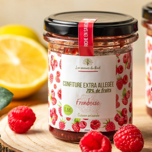 Confiture Allégée Framboise - Les saveurs du bled