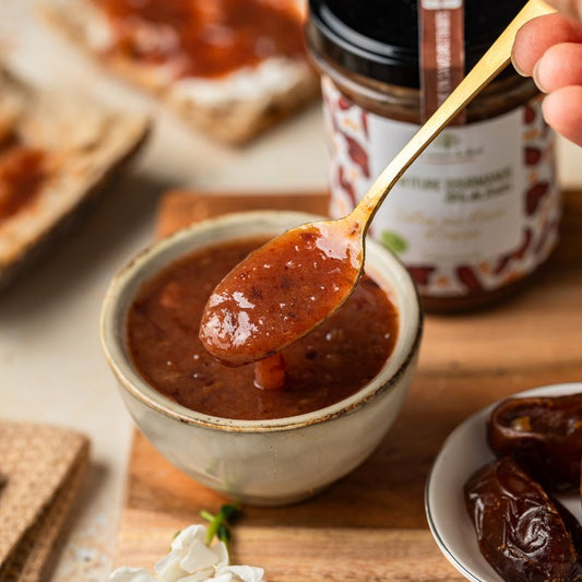 Confiture Gourmande Datte & fleur d'oranger - Les saveurs du bled