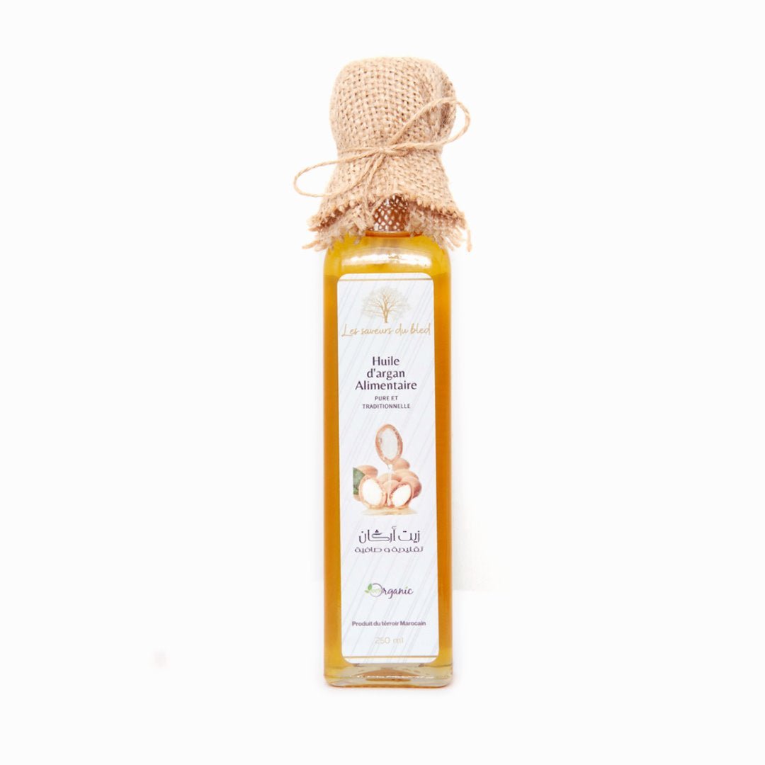 Huile d'argan alimentaire 100ml - Les saveurs du bled